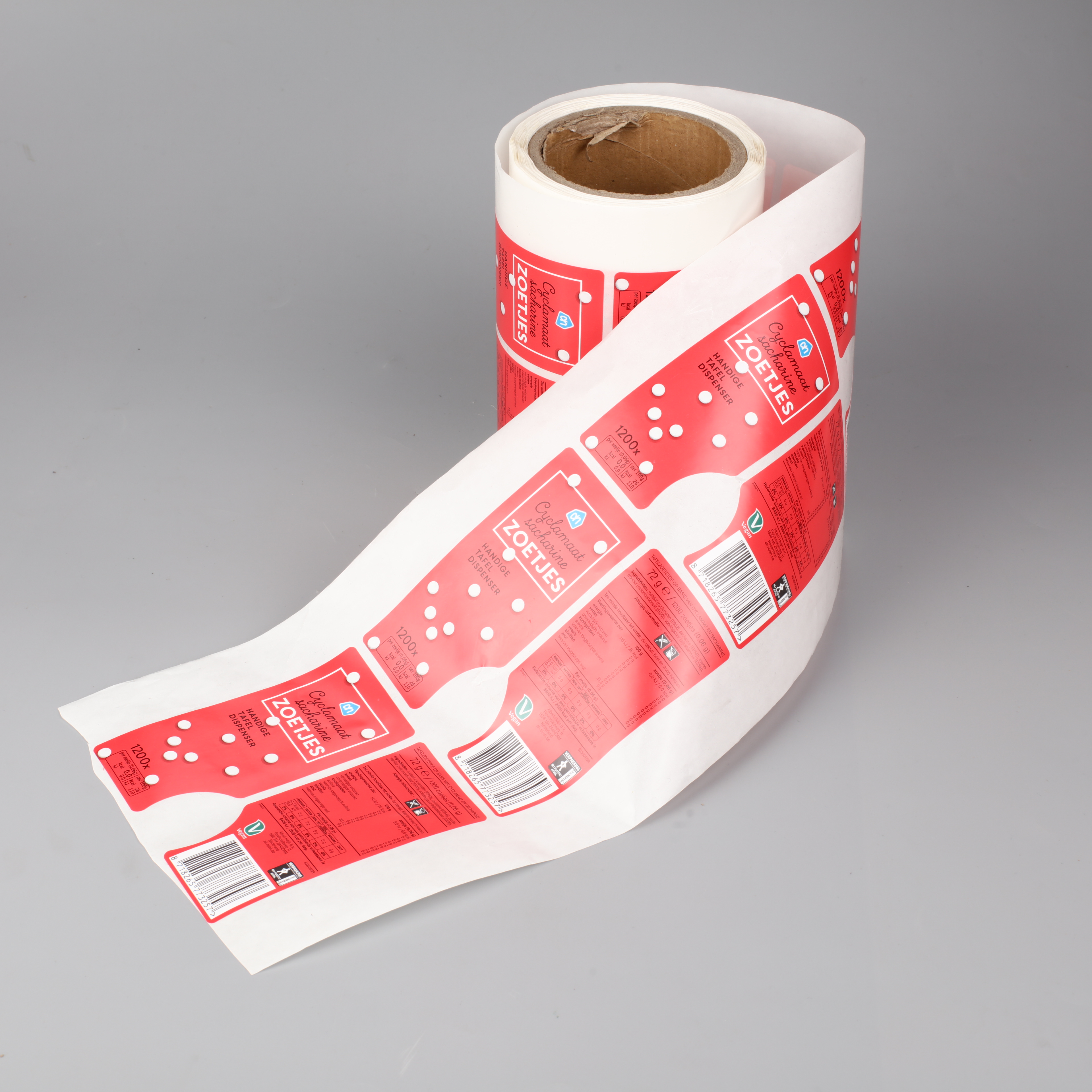 Custom Adhesive Clear Transparent Vinyl Sticker Bottle Label