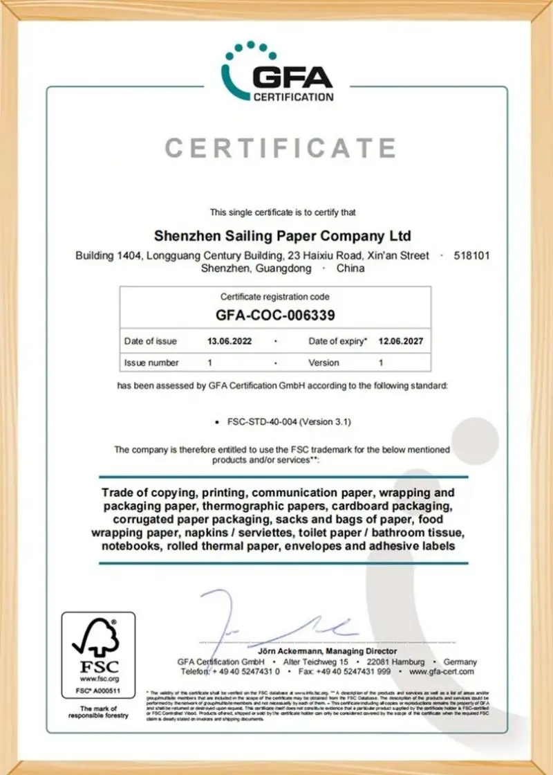 certificates