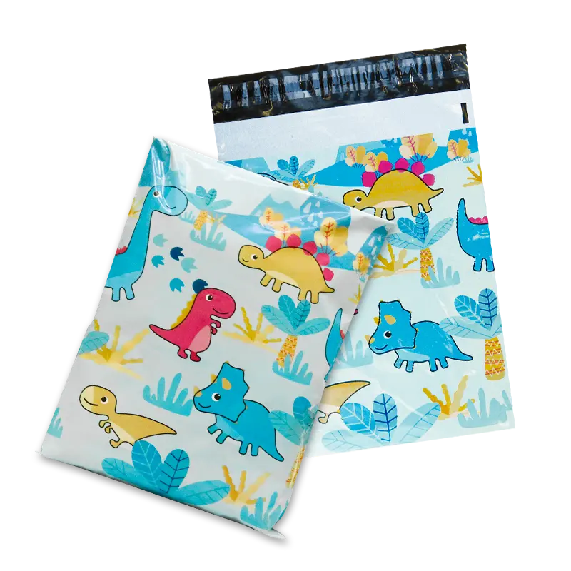 Printed Eco Friendly Self Sealing Plastic Poly Mailers Courier Bag