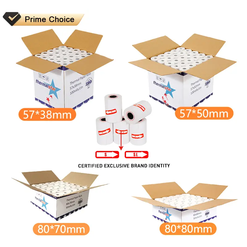 Atm Paper Suppliers Phenol Free Cheap Eftpos Thermal Pos Roll