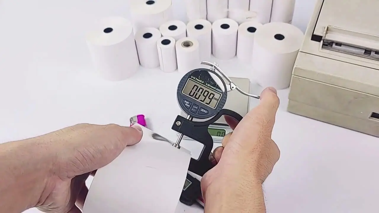 How Thick Should the Thermal Receipt Paper Thickness Be for Better Quality