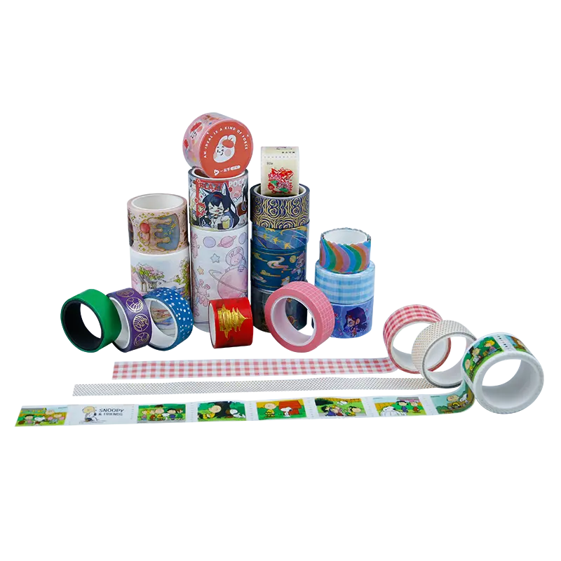 18 Years Factory Thermal Paper Label Sticker -
 OEM personalized kawaii cute masking decoration Washi paper tape set – Sailing