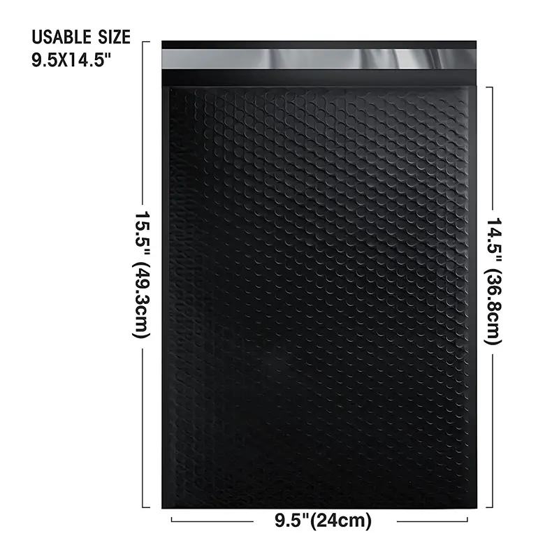custom shipping packaging recyclable padded envelopes bubble mailer
