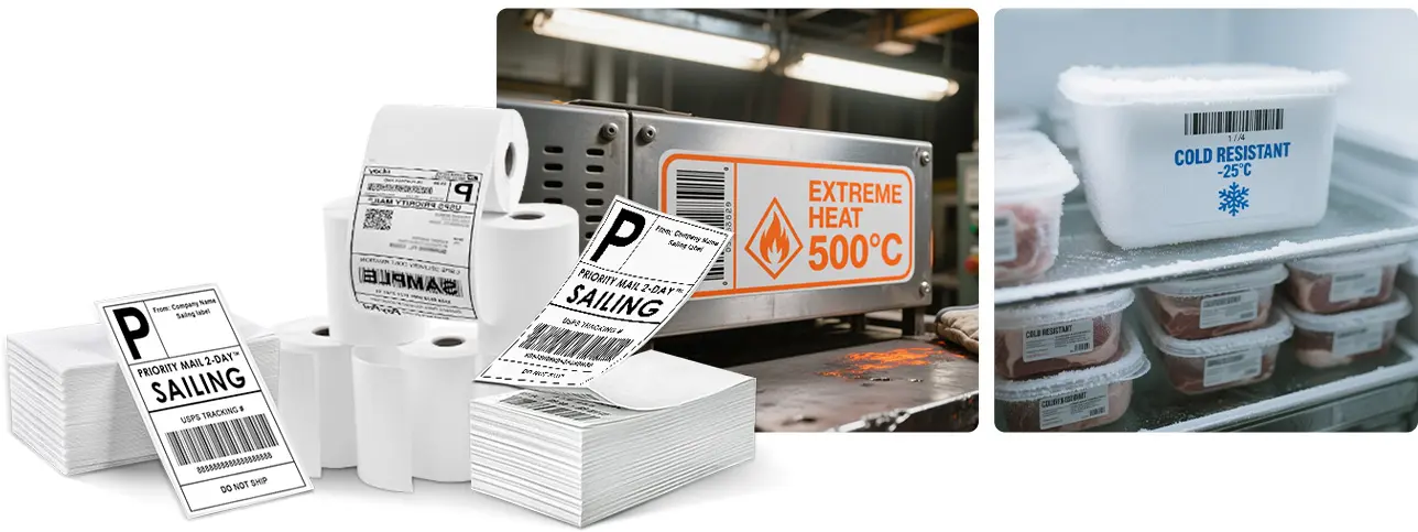 Types of Thermal Labels