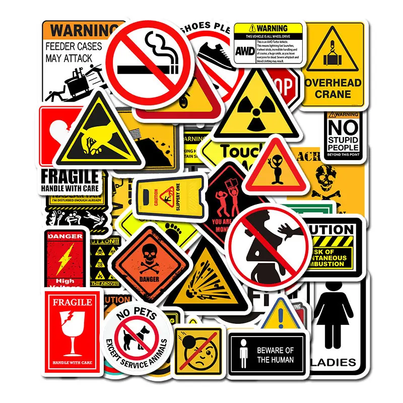 Industrial Labels Manufacturer Safety Information Stickers