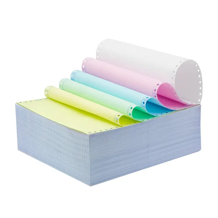 High Quality for Thermal Printing Paper -
 Printing 3 ply roll computer forms dot matrix carbonless paper – Sailing