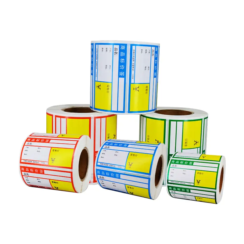 Shelf Labels Retail Store Price Warehouse Adhesive Stickers