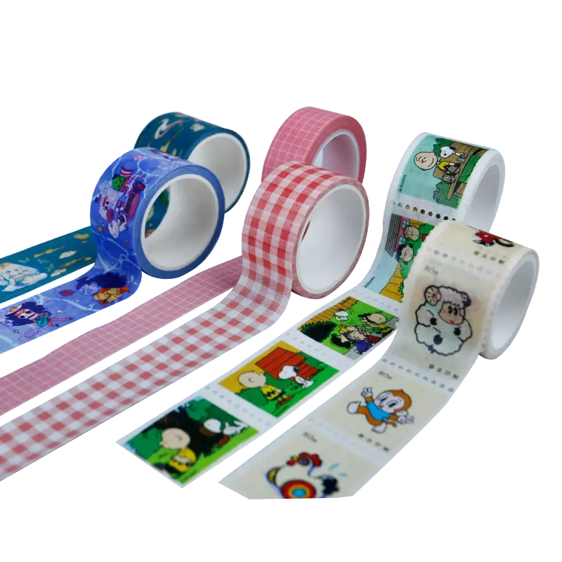 OEM personalized kawaii cute masking decoration Washi paper tape set