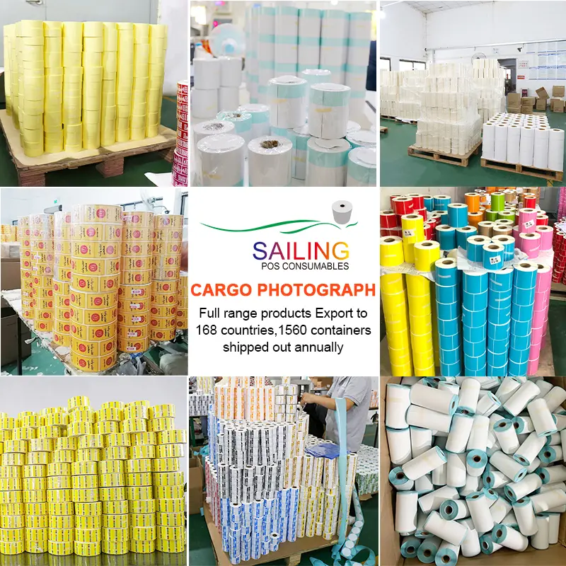 Thermal Paper Supply Store Atm Phenol Free Receipt Paper
