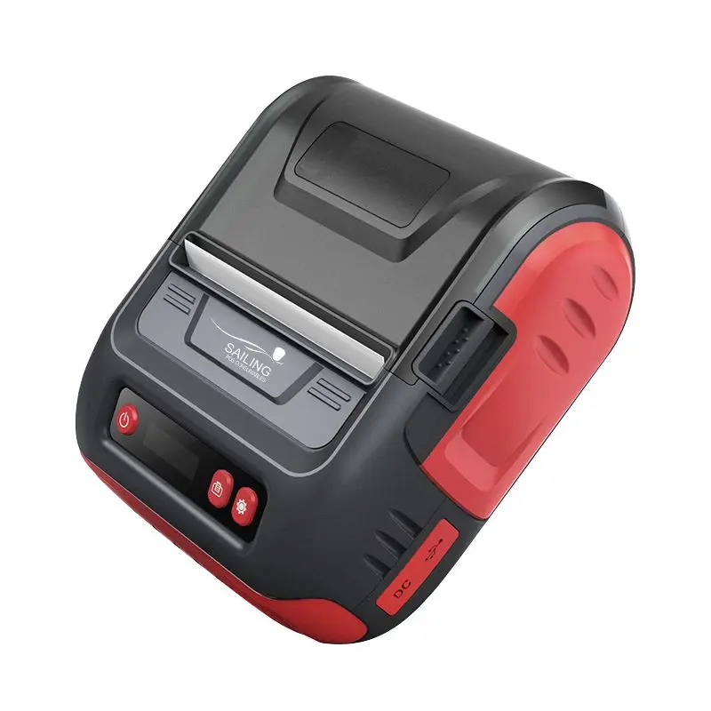 Portable thermal printer 2 in 1 label pos receipt for mobile