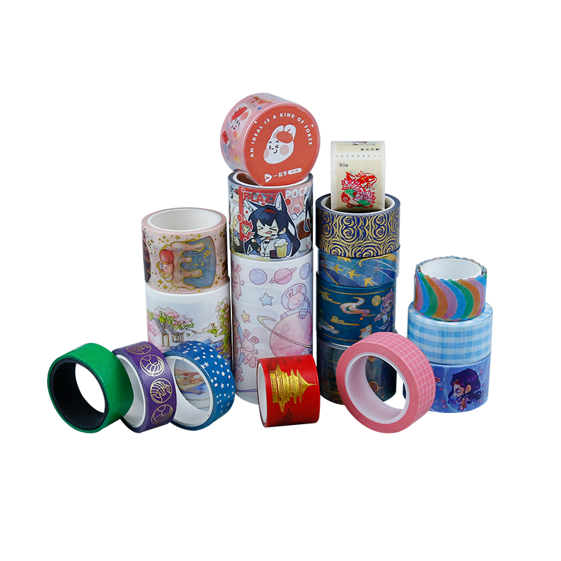 18 Years Factory Thermal Paper Label Sticker -
 OEM personalized kawaii cute masking decoration Washi paper tape set – Sailing